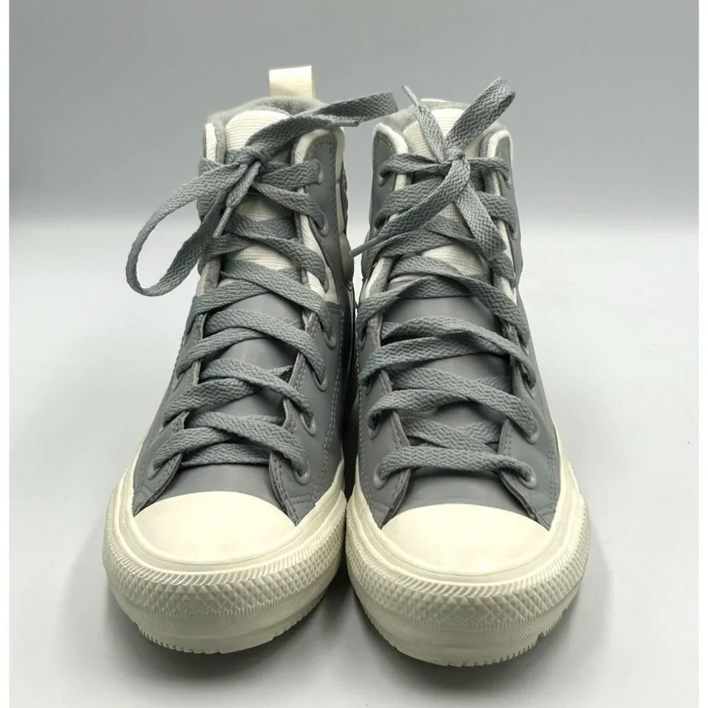 Converse Chuck Taylor All Star Men's Gray Hi Berkshire Boot Size 6 Wo's 8 3216 - Picture 9 of 16